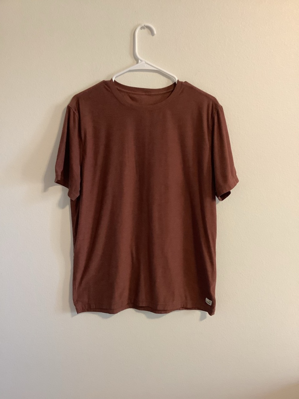 Vuori Ponto Performance Tee | Cedar Heather Men’s Large